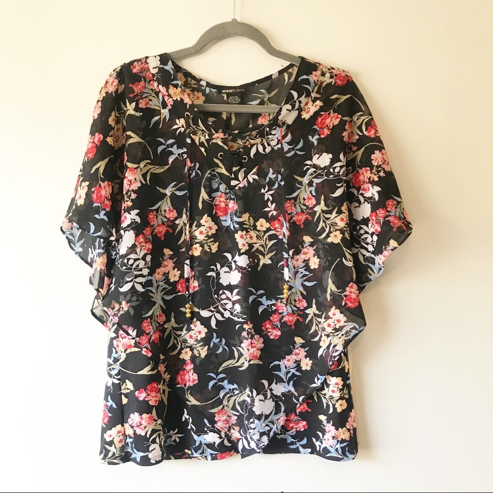 Robert Louis Floral Top